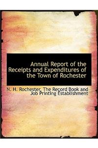 Annual Report of the Receipts and Expenditures of the Town of Rochester