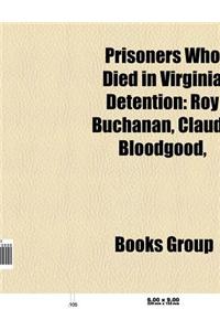 Prisoners Who Died in Virginia Detention