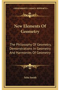 New Elements Of Geometry