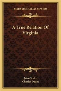 True Relation of Virginia