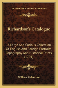 Richardson's Catalogue