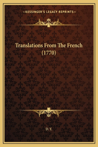 Translations From The French (1770)