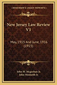 New Jersey Law Review V1