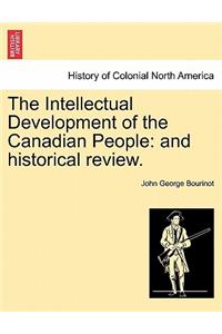 Intellectual Development of the Canadian People
