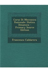 Corso Di Meccanica Razionale