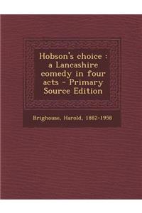 Hobson's Choice