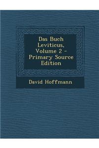 Das Buch Leviticus, Volume 2