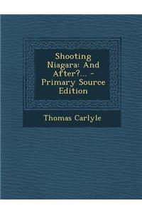 Shooting Niagara