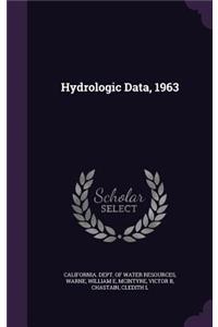 Hydrologic Data, 1963