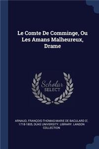 Le Comte De Comminge, Ou Les Amans Malheureux, Drame