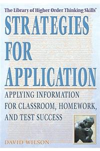 Strategies for Application