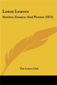 Lotos Leaves