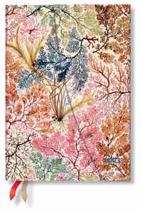 Anemone (William Kilburn) Midi Vertical Dayplanner 2023 (Wrap Closure)