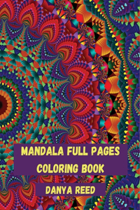 Mandala Full Pages Coloring Book