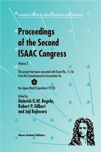 Proceedings of the Second Isaac Congress