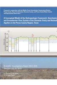 Conceptual Model of the Hydrogeologic Framework, Geochemistry, and Groundwater-Flow System of the Edwards- Trinity and Related Aquifers in the Pecos County Region, Texas