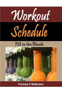 Workout Schedule