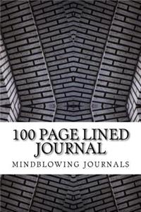 100 Page Lined Journal