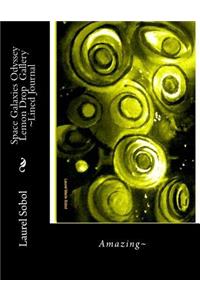 Space Galaxies Odyssey Lemon Drop Gallery Lined Journal