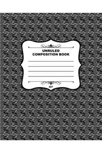Unruled Composition Book 007