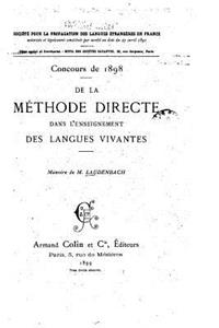 Concours de 1898 de la méthode directe dans l'enseignement des langues vivantes
