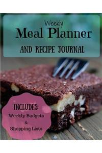 Weekly Meal Planner and Recipe Journal