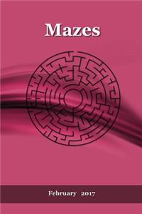 Mazes: February 2017
