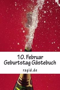 10. Februar Geburtstag Gästebuch