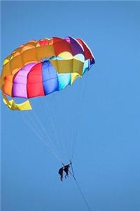 Awesome Colorful Paraglider Sports and Recreation Journal