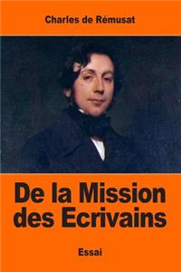 De la Mission des Ecrivains