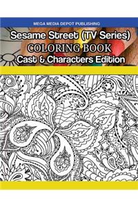 Sesame Street (TV Series) Coloring Book Cast & Characters Edition