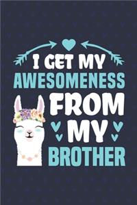 I Get My Awesomeness From My Brother