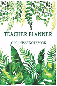Teacher Planner Organiser Notebook
