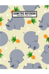 Rhino Isometric Graph Paper Notebook