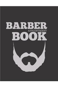 Barber Appointment Book