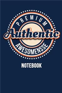 Premium Authentic Awesomensse Notebook