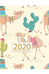 2020 Planner Weekly and Monthly