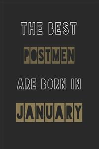 The Best postmen are born in January journal
