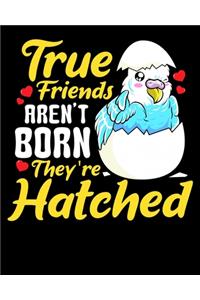 True Friends Aren't Born They're Hatched