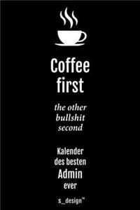 Kalender 2020 für Admins / Admin