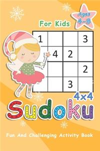 Sudoku For Kids Ages 4-8