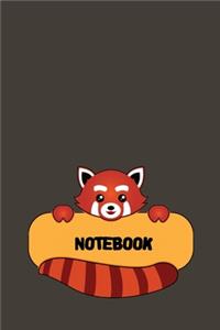 Notebook Red Panda