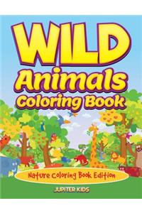 Wild Animals Coloring Book