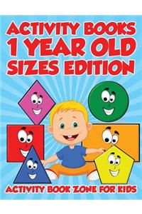 Activity Books 1 Year Old Sizes Edition