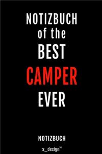Notizbuch für Camper