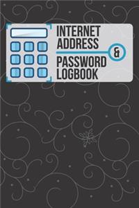 Internet Address & Password Logbook