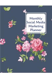 Monthly Social Media Marketing Planner