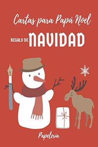 Cartas para Papá Noel. Regalo de Navidad. Papelería.