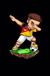 Dabbing Soccer Player - Germany