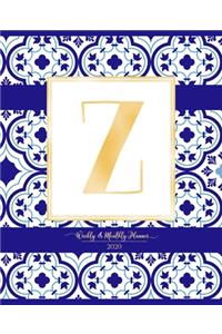 Weekly & Monthly Planner 2020 Z